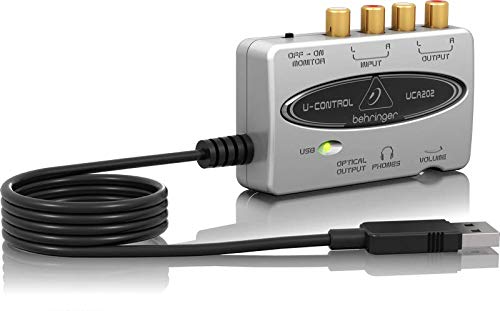 ベリンガー 2入力2出力 デジタル出力搭載USBオーディオインターフェース ホワイト UCA202 U-CONTROL