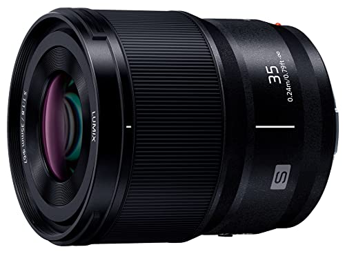 Panasonic LUMIX Sシリーズ カメラレンズ 35mm F1.8 Lマウント 交換可能レンズ ミラーレスフルフレームデジタルカメラ用 S-S35