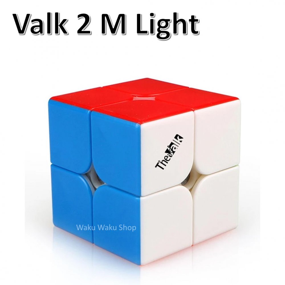 QiYi Valk2 M Light ステッカーレス 磁石搭載 stickerless 2x2x2 ルービックキューブ おすすめ なめらか