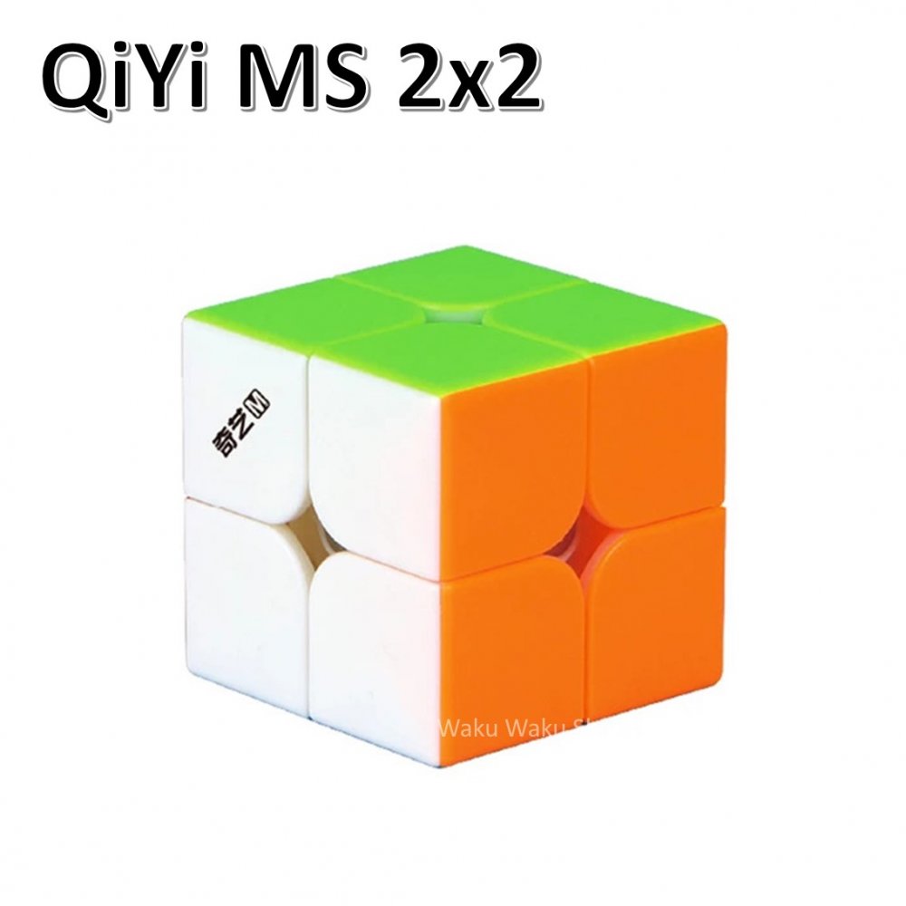 QiYi MS 2x2x2 ステッカーレス 磁石搭載 stickerless 2x2x2 ルービックキューブ おすすめ なめらか