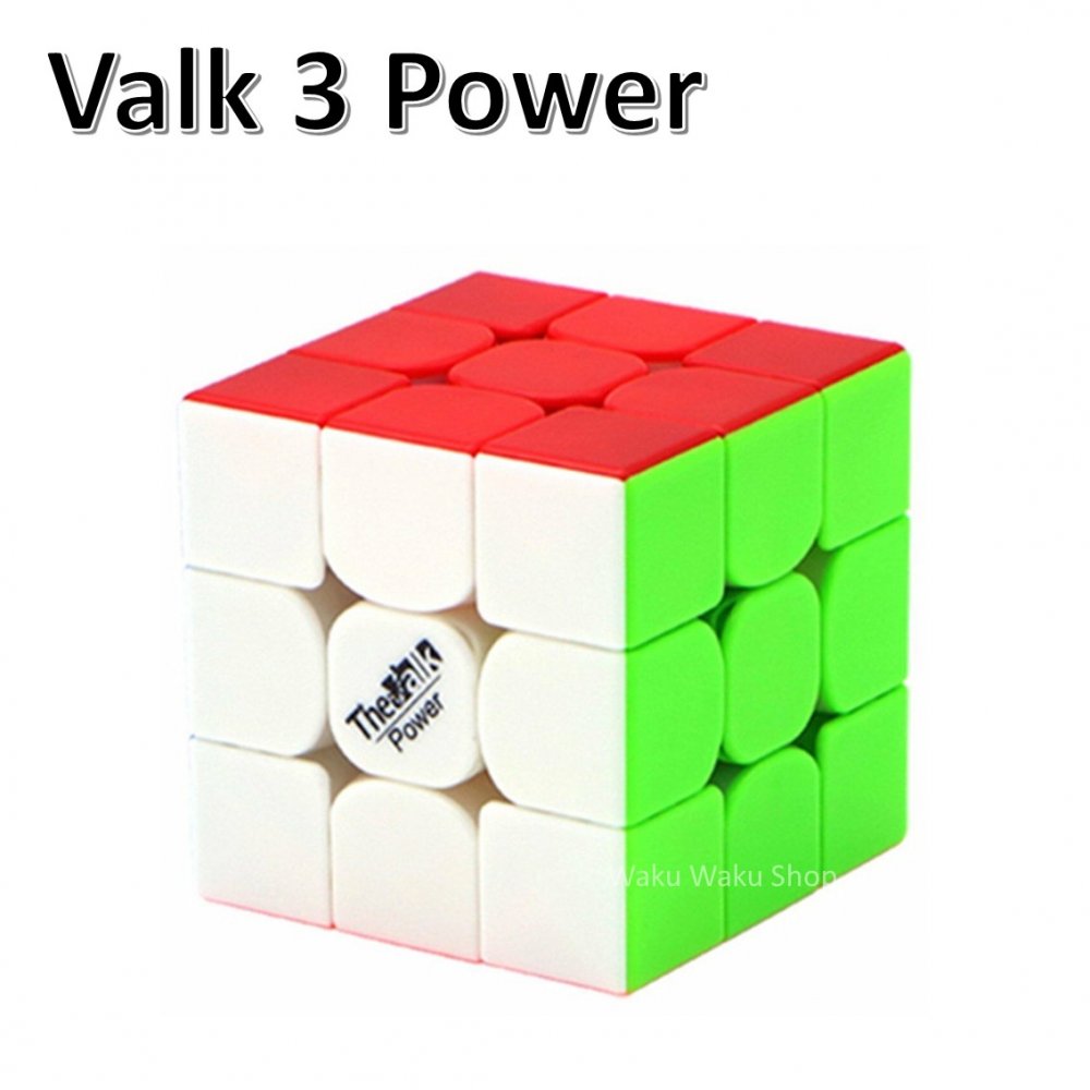 QiYi Valk3 Power ステッカーレス stickerless 3x3x3 ルービックキューブ おすすめ なめらか