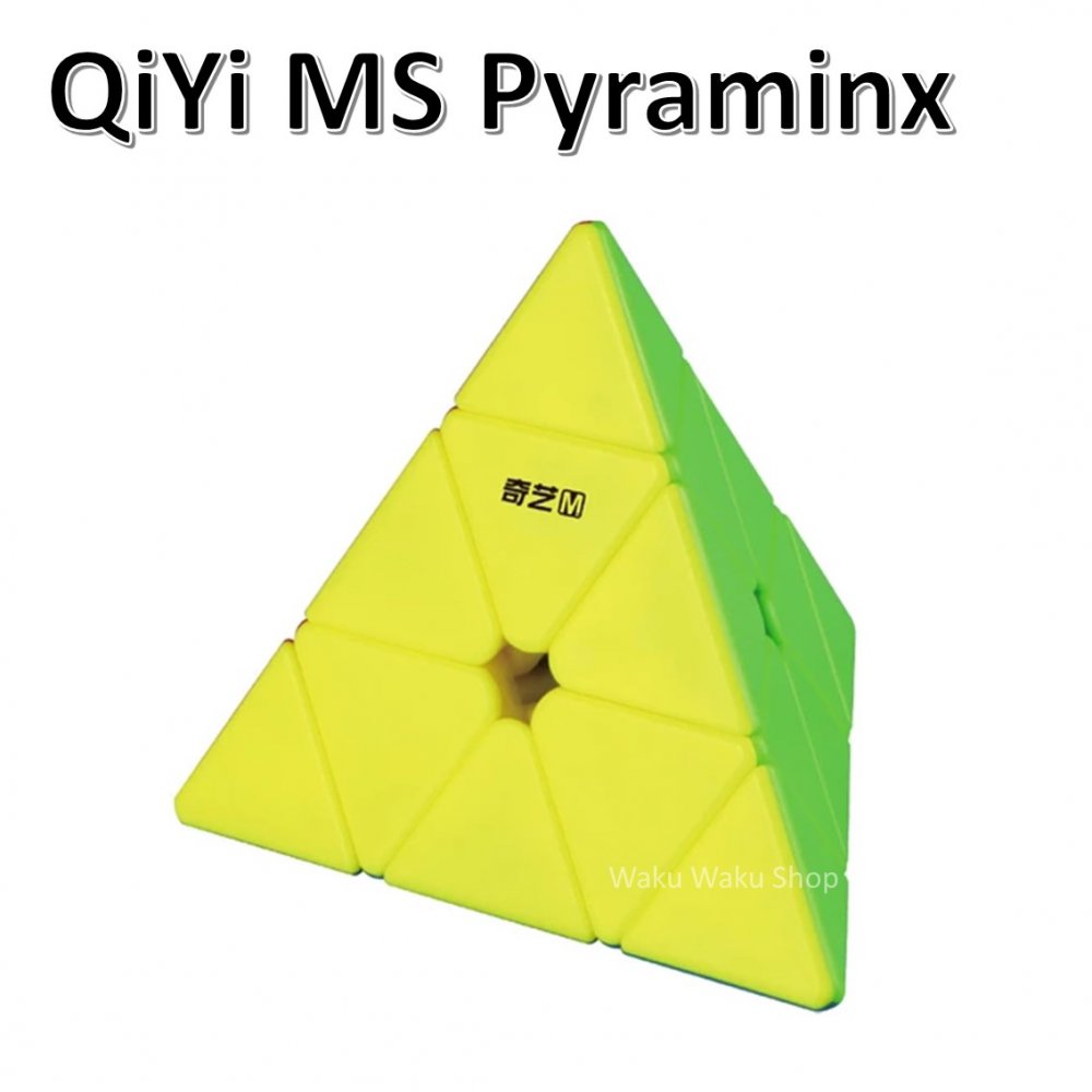 QiYi MS Pyraminx ステッカーレス 磁石搭載 stickerless Pyraminx ルービックキューブ おすすめ なめらか