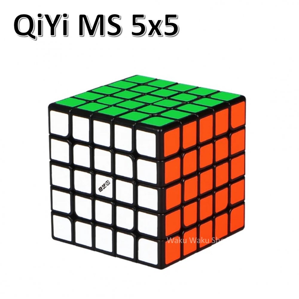 QiYi MS 5x5x5 ブラック 磁石搭載 black 5x5x5 ルービックキューブ おすすめ なめらか