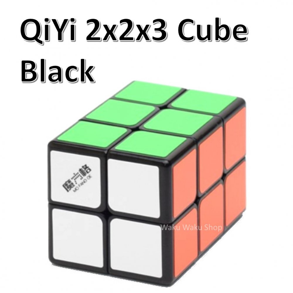 安心の保証付き 正規販売店 QiYi 223 Cube black 2x2x3キューブ ブラック ルービックキューブ おすすめ