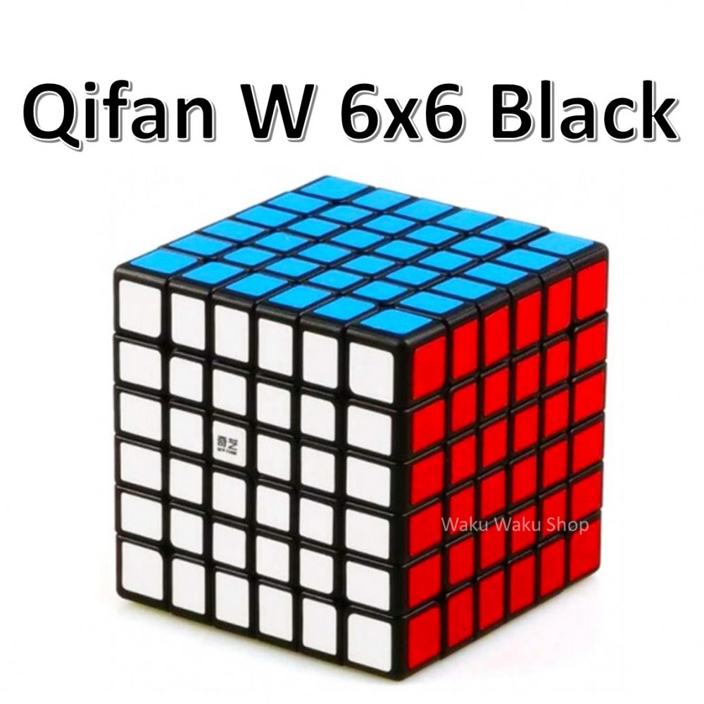 【安心の保証付き】 【正規販売店】 QiYi Qifan W 6x6x6キューブ ブラック ルービックキューブ おすすめ