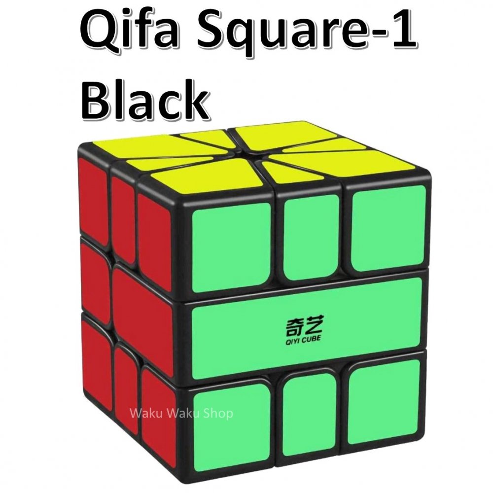 安心の保証付き 正規販売店 QiYi Qifa SQ1 black チーファ スクエアワン キューブ ブラック おすすめ