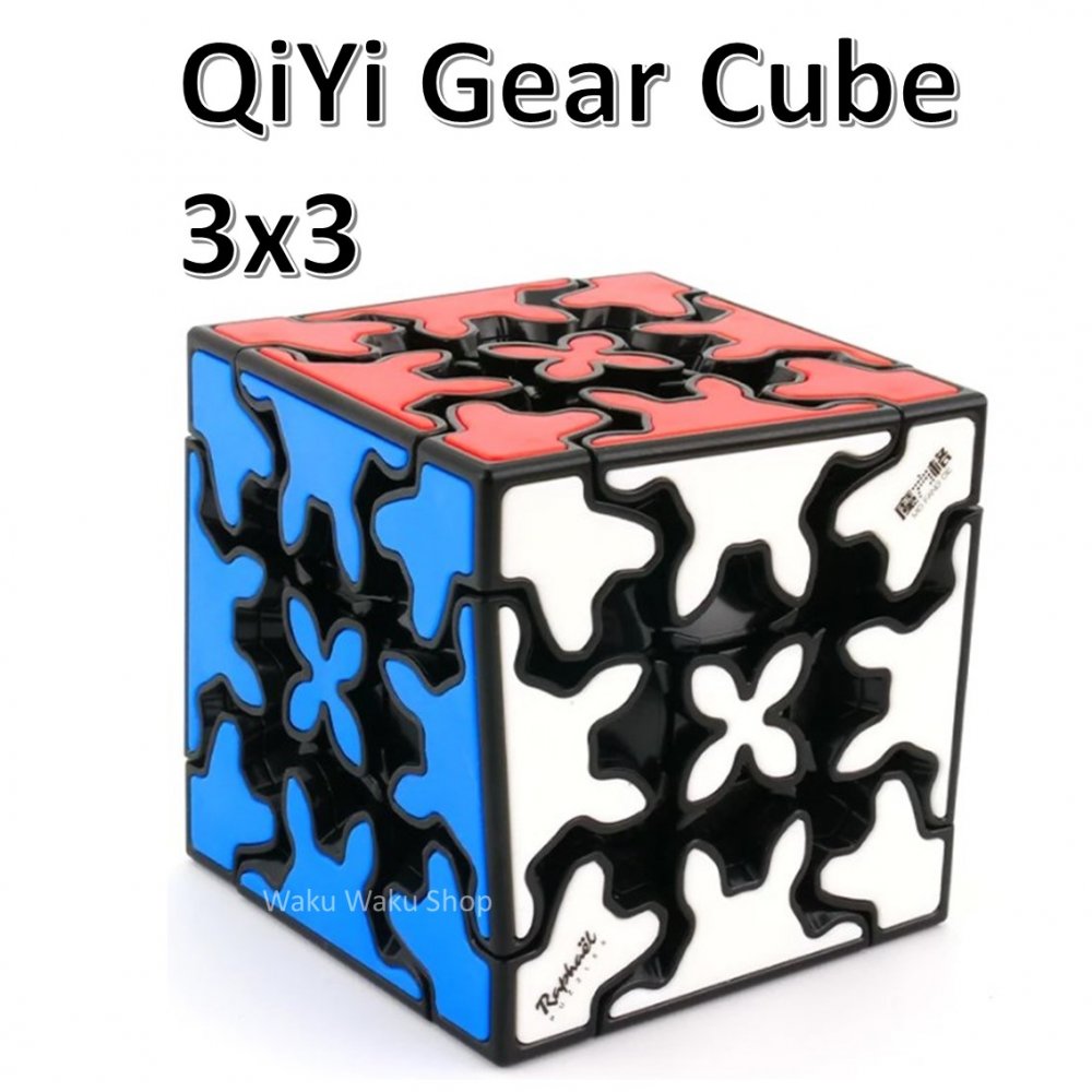 安心の保証付き 正規販売店 QiYi Gear Cube ギア キューブ 3x3x3キューブ ルービックキューブ おすすめ
