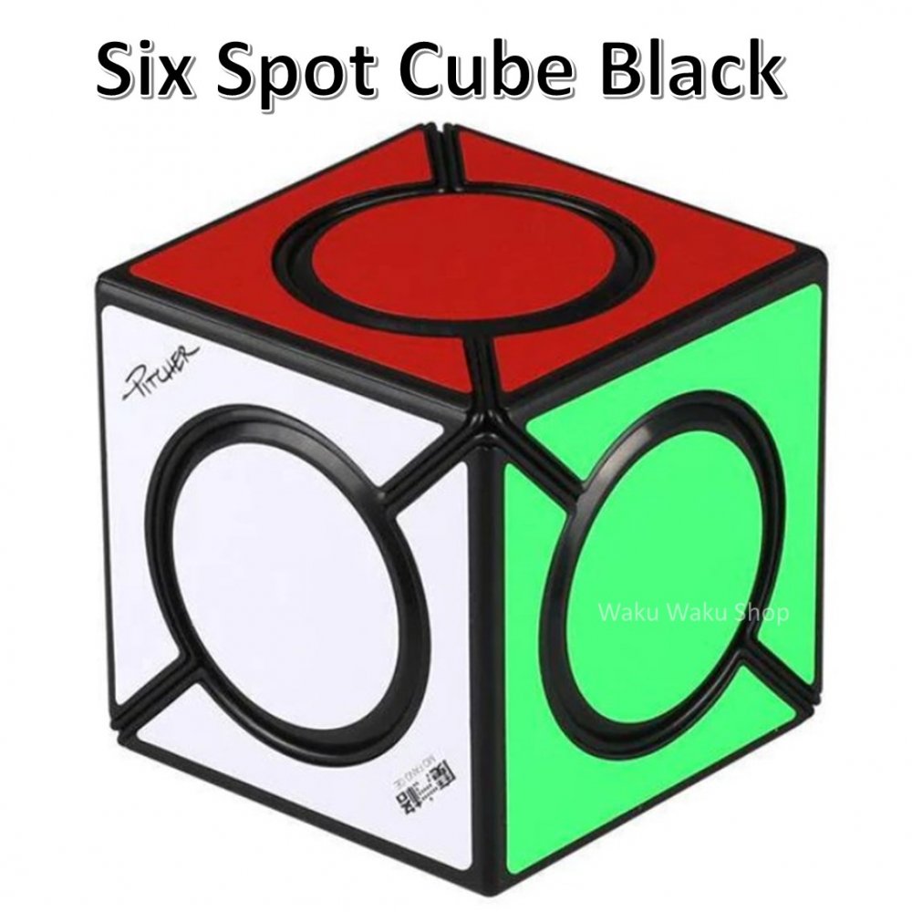 安心の保証付き 正規販売店 QiYi Six Spot Cube Black シックス スポット キューブ ブラック 初心者向け おすすめ