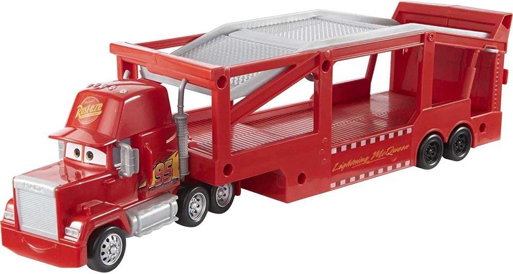 ディズニー カーズ マック おもちゃ 全長34cm トランスポーター プレイセット 輸入品