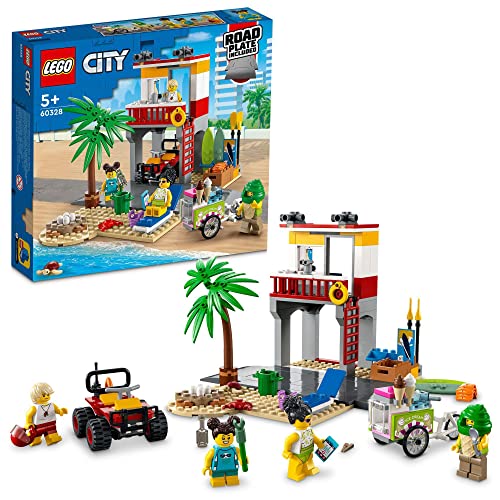 レゴ(LEGO) シティ ライフガード本部 60328 おもちゃ ブロック プレゼント ごっこ遊び 男の子 女の子 5歳以上