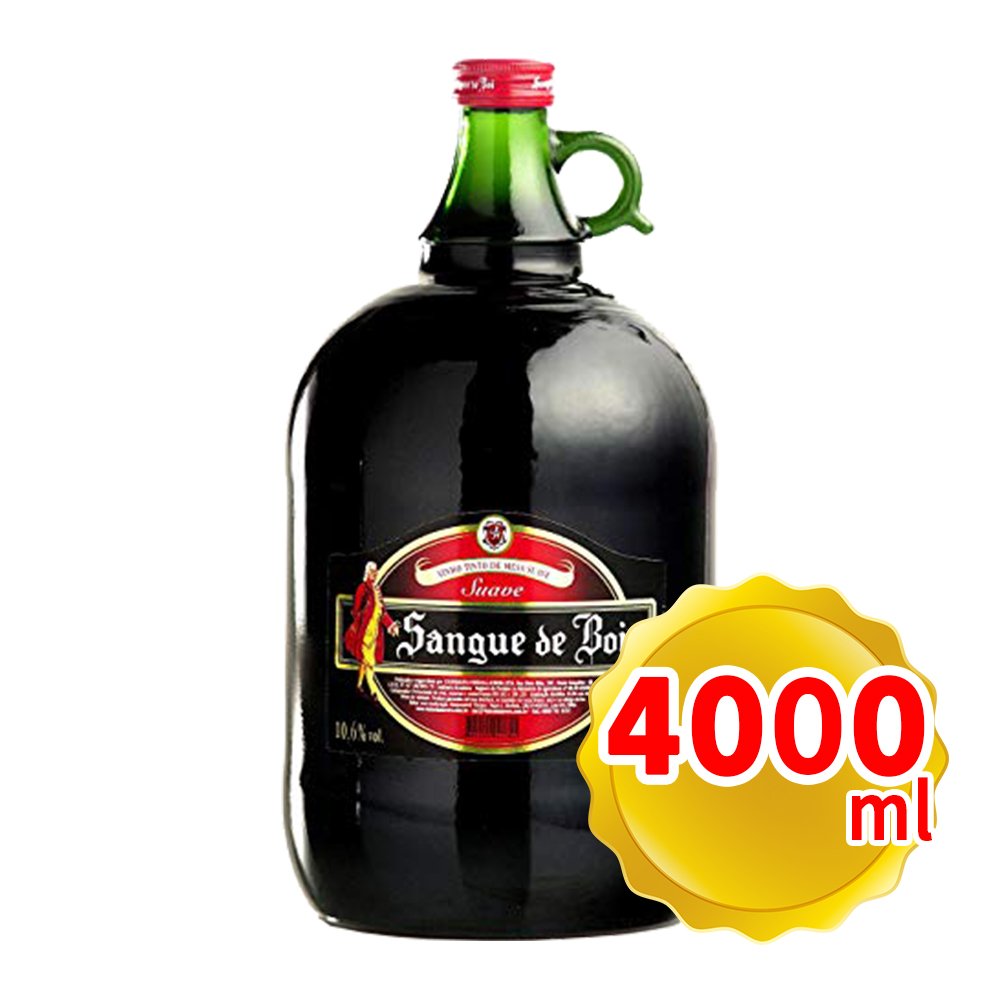 サンゲ デ ボイ スアヴェ 4000ml×1本 赤ワイン ミディアムボディ 甘口 ブラジル アウロラ社 お酒 ワイン 洋酒