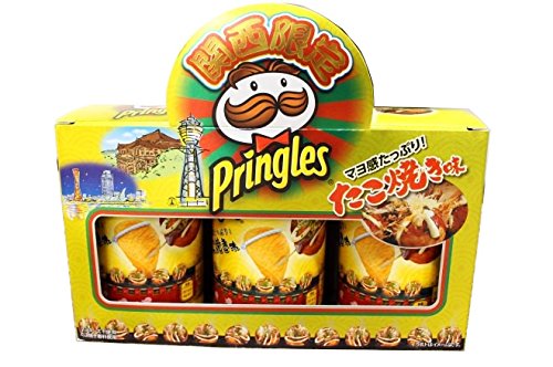 Pringles プリングルズ たこ焼き味 関西限定 （3缶入）