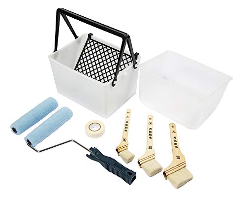 「商品情報」【内容】 ・バケットS型斜め君(ネット付き)×1セット(内寸：205*150mm、材質：PP) ・バケットS内容器×2枚(内寸：195*140mm、材質：PP) ・スモールローラー蒼×2本