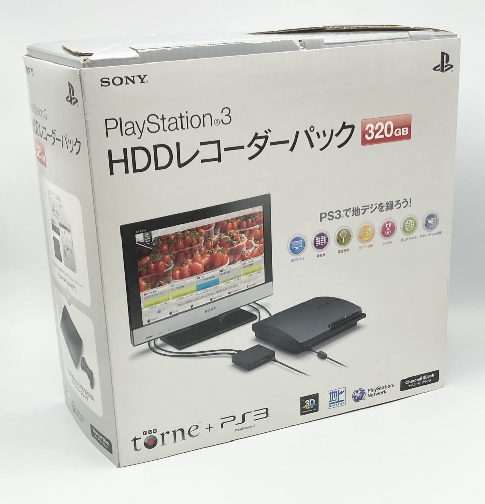 PlayStation3 HDDレコーダーパック 320GB チャコール・ブラック (CEJH-10017) [video game]