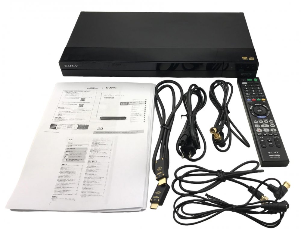 ソニー 2TB 2チューナー 4K ブルーレイレコーダー BDZ-FBW2100 4K放送長時間録画/W録画対応(2021年モデル)
