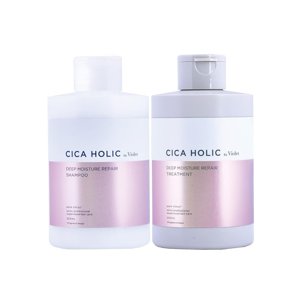 「商品情報」説明 商品紹介 人気サロン「Violet」プロデュース CICA HOLICは髪のプロ集団Violetプロデュースのもとで開発されたシャンプー & トリートメントです。 ダメージに