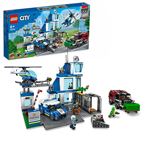 レゴ (LEGO) シティ おもちゃ ポリスステーション クリスマスプレゼント クリスマス 男の子 女の子 子供 知育玩具 レゴブロック 60316