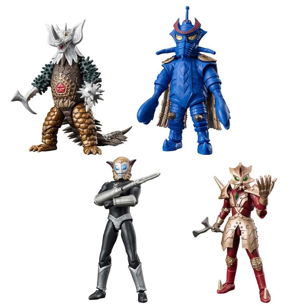 「商品情報」商品の説明 「超動αウルトラ怪獣」の第3弾！ 第3弾はタイラント、テンペラー星人、マグマ星人、エースキラーの全4種を収録いたします。 同時発売の「超動αウルトラマン11」(別売り)に収録の