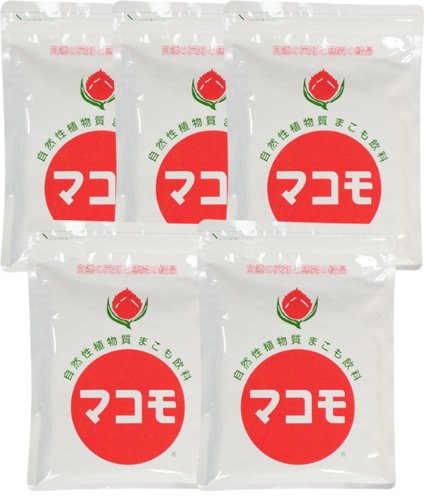 マコモ（粉末）190g 天然 お茶 足湯 風呂 【5個セット】