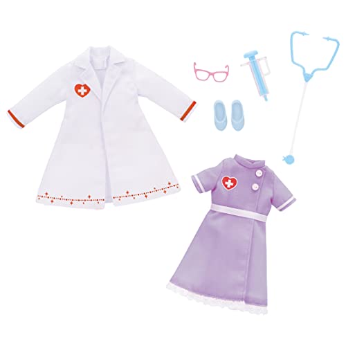 リカちゃん LW-14 ドクター & ナースドレスセット リカちゃん人形 服 洋服 医者 看護婦 おもちゃ
