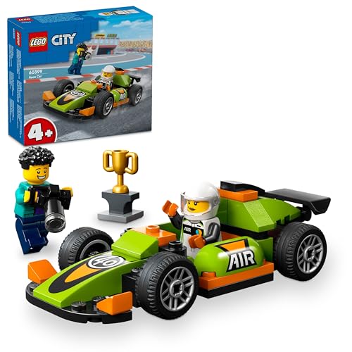 レゴ LEGO シティ みどりのレースカー 60399 おもちゃ レゴブロック 4歳 車 スポーツカー レーシングカー ミニフィグ セット