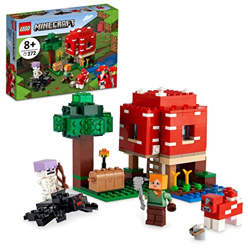レゴ LEGO マインクラフト キノコハウス 21179 おもちゃ レゴブロック レゴマインクラフト マイクラ ミニフィグ セット 8歳以上