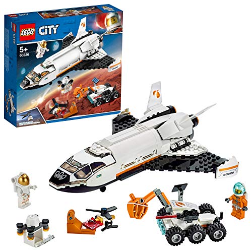 レゴ LEGO シティ 超高速! 火星探査シャトル 60226 レゴブロック レゴシティおもちゃ スペースシャトル 飛行機 宇宙 ミニフィグ セット
