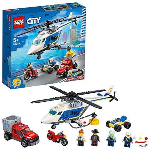 レゴ LEGO シティ ポリス ヘリコプターの追跡 60243 レゴブロック レゴシティ 車 ヘリコプター 警察 ポリス おもちゃ ミニフィグ セット
