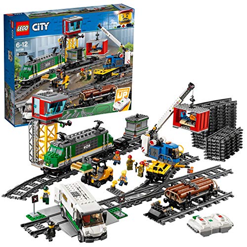 レゴ LEGO シティ 貨物列車 60198 レゴブロック レゴシティ 電車 おもちゃ レールセット ミニフィグ セット