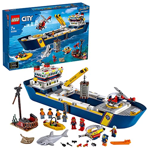 新品 レゴ(LEGO) シティ 海の探検隊 海底探査船 60266 おもちゃ ブロック プレゼント 家 おうち 男の子 6歳以上